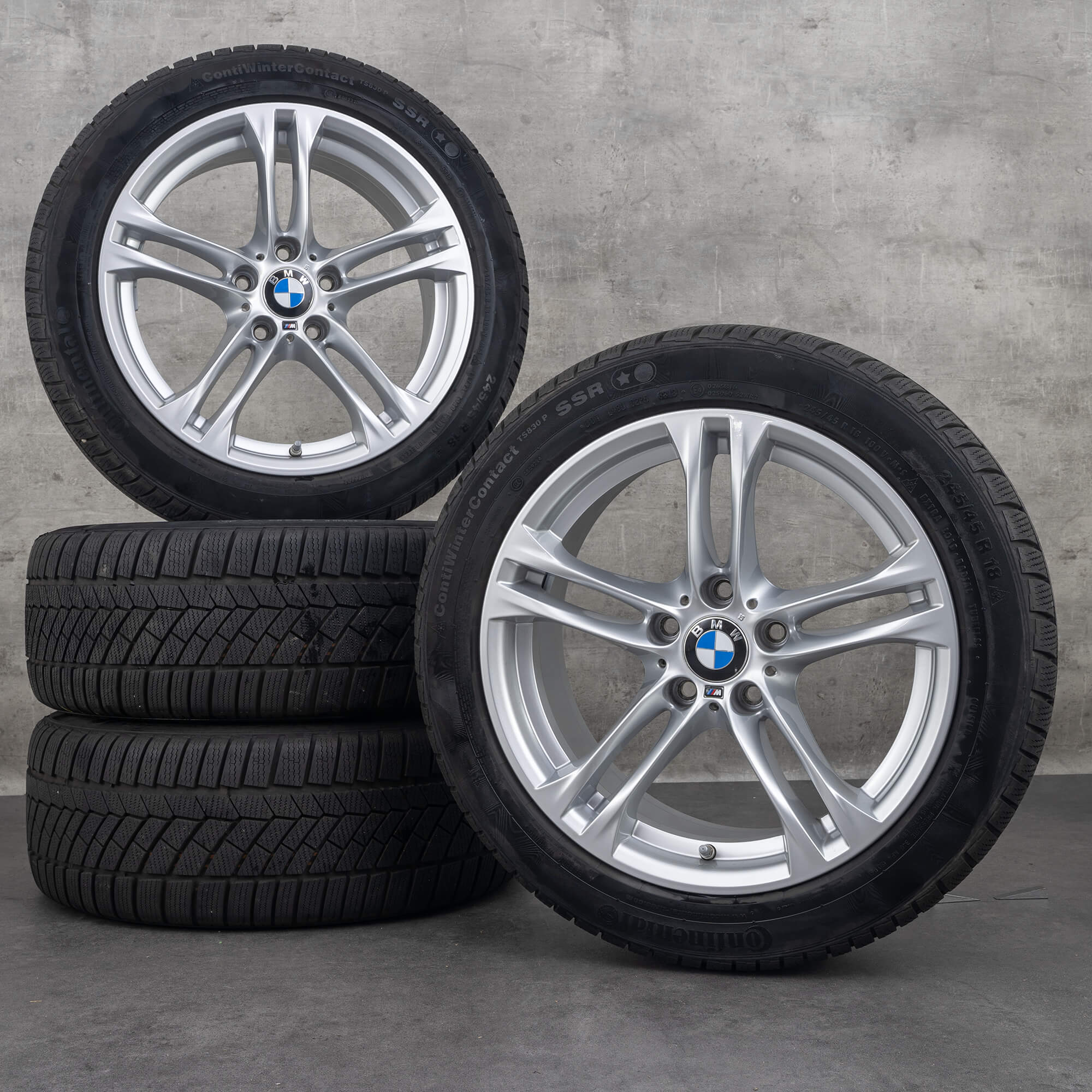 Original 18 Zoll BMW 5er F11 Styling M350 store Doppelspeiche Alufelgen